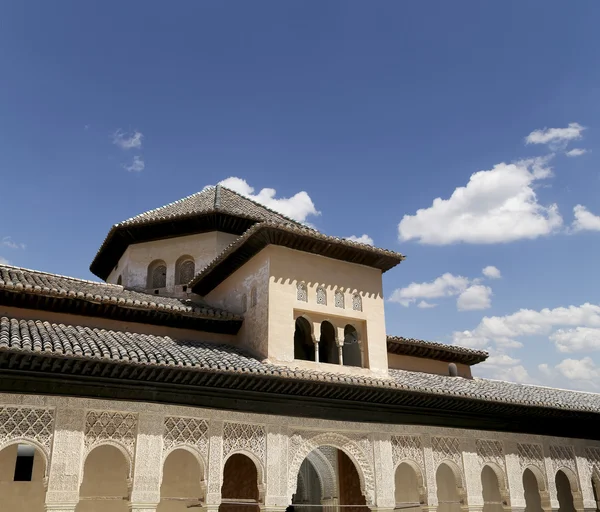 Hotel Alhambra palace w Granada, Andaluzja, Południowa Hiszpania — Zdjęcie stockowe