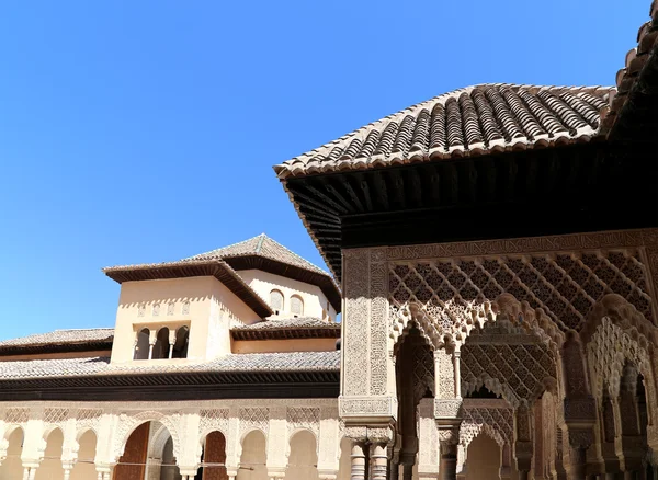 Palácio de Alhambra em Granada, Andaluzia, Espanha — Fotografia de Stock