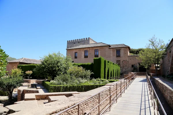 Palazzo dell'Alhambra a Granada, Andalusia, Spagna — Foto Stock