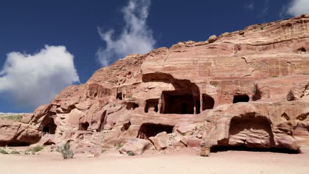 Petra, Jordania, Oriente Medio — Vídeo de stock