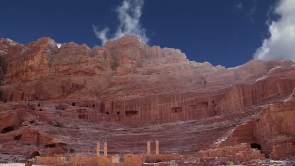 Petra, Jordânia, Médio Oriente — Vídeo de Stock