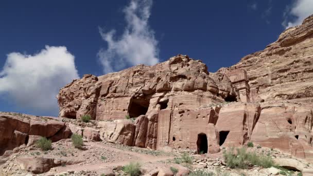 Petra, Jordania, Oriente Medio — Vídeos de Stock