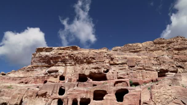 Petra, Jordan, Middle East — стоковое видео