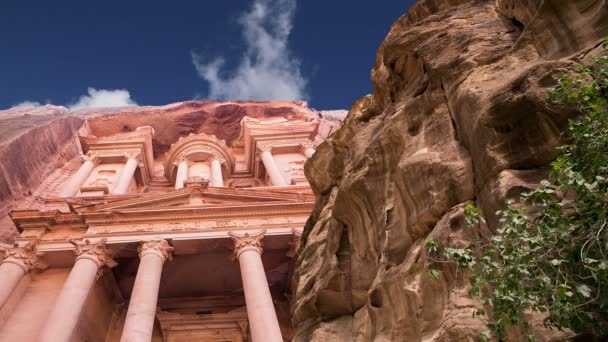 Petra, Jordanië, Midden-Oosten — Stockvideo