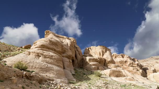 Montañas de Petra, Jordania — Vídeos de Stock