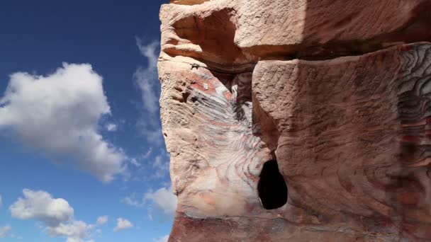 Montanhas de Petra, Jordânia — Vídeo de Stock