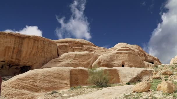 Berge von Petra, Jordanien — Stockvideo