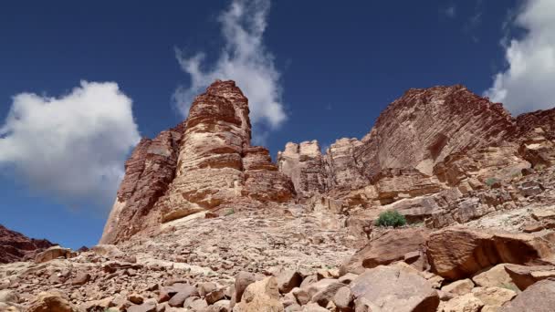 Wadi Rum Desert,Jordan — Stock Video