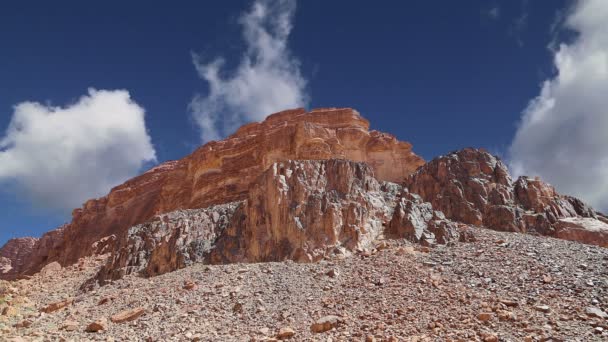 Poušť Wádí Rum, Jordan, Střední východ — Stock video