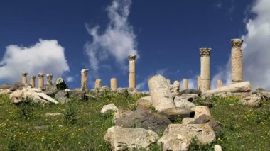 Um Qais'teki Roma kalıntıları (um Qays), Ürdün, Orta Doğu