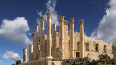 Zeus Tapınağı, Ürdün'ün Jerash kenti (Gerasa) başkenti ve en büyük şehri Jerash Valiliği, Ürdün