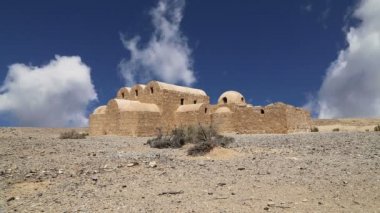 Amman yakınlarındaki Quseir Amra çöl kalesi, Ürdün
