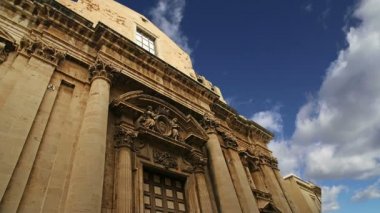 Syracuse Katedrali (Siracusa, Sarausa)--tarihi şehir Sicilya, İtalya