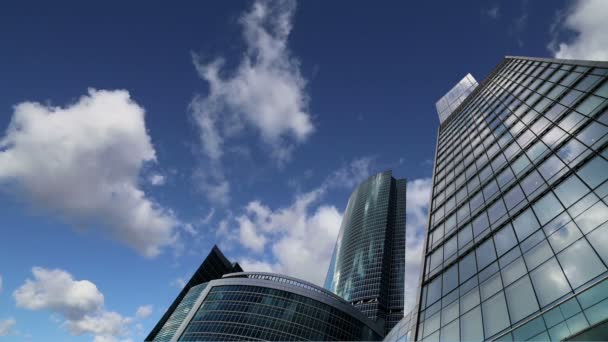 Grattacieli dell'International Business Center (City), Mosca, Russia — Video Stock