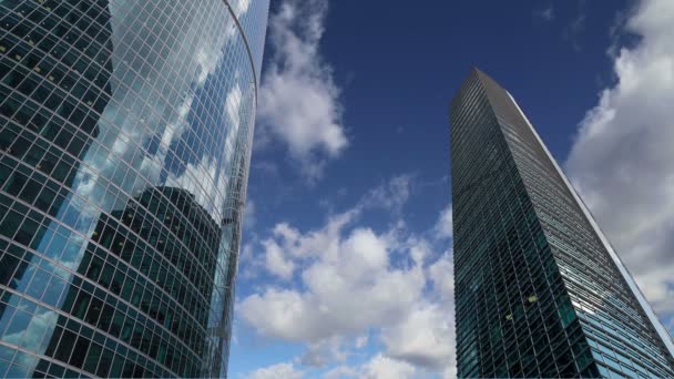 Gratte-ciel du Centre d'affaires international (ville), Moscou, Russie — Video