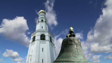 Büyük Çan'ı İvan. Moskova Kremlin, Rusya.Unesco Dünya Mirası Alanı