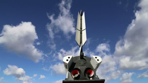 Буан Космічний апарат-радянський орбітального транспортного засобу — стокове відео