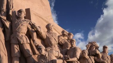 devrimci heykel tiananmen Meydanı Pekin'de, Çin
