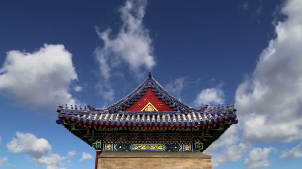 Tempel van de hemel (het altaar van de hemel), Peking, China — Stockvideo