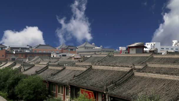 Vista de la ciudad de Xian (Sian, Xi 'an), provincia de Shaanxi, China — Vídeos de Stock