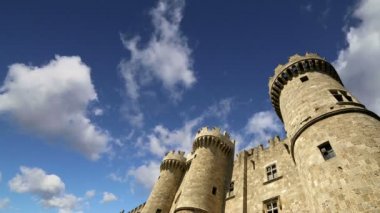 Rodos, Yunanistan, Rodos, ünlü şövalyeler Grand Master Sarayı (olarak da bilinen Castello) ortaçağ şehir Rodos, olmalı-ziyaret Müzesi Rodos'un sembolü