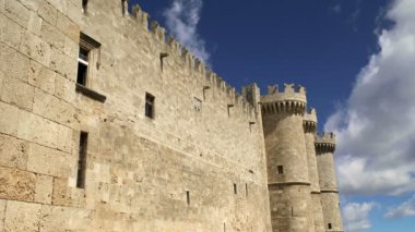 Rodos, Yunanistan, Rodos, ünlü şövalyeler Grand Master Sarayı (olarak da bilinen Castello) ortaçağ şehir Rodos, olmalı-ziyaret Müzesi Rodos'un sembolü