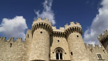 Rodos, Yunanistan, Rodos, ünlü şövalyeler Grand Master Sarayı (olarak da bilinen Castello) ortaçağ şehir Rodos, olmalı-ziyaret Müzesi Rodos'un sembolü