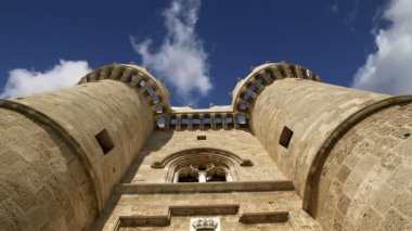 Rodos, Yunanistan, Rodos, ünlü şövalyeler Grand Master Sarayı (olarak da bilinen Castello) ortaçağ şehir Rodos, olmalı-ziyaret Müzesi Rodos'un sembolü