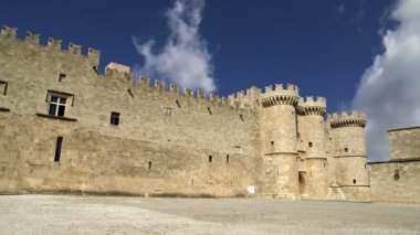 Rodos, Yunanistan, Rodos, ünlü şövalyeler Grand Master Sarayı (olarak da bilinen Castello) ortaçağ şehir Rodos, olmalı-ziyaret Müzesi Rodos'un sembolü