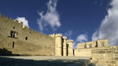 Rodos, Yunanistan, Rodos, ünlü şövalyeler Grand Master Sarayı (olarak da bilinen Castello) ortaçağ şehir Rodos, olmalı-ziyaret Müzesi Rodos'un sembolü