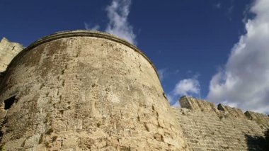 Ortaçağ surları rhodes Town, Yunanistan