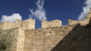Lindos Akropolis Üzerinde Rodos Antik Arkeoloji sitesi, Yunanistan