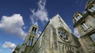 fransa, senlis, picardy, oise--- Saint Vincent Abbey kraliçe Anne de Kiev tarafından 1065 yılında kurulmuş ve Genovefains rahipler emanet.