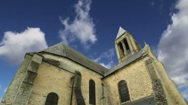 fransa, senlis, picardy, oise--- Saint Vincent Abbey kraliçe Anne de Kiev tarafından 1065 yılında kurulmuş ve Genovefains rahipler emanet.