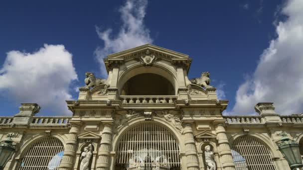 Chateau de Chantilly (Chantilly Castle), Oise, Picardia, França — Vídeo de Stock