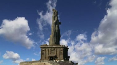 Thiruvalluvar heykeli, Kanyakumari, Tamilnadu, Hindistan