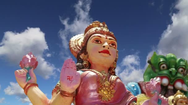 Traditional Hindu temple,South India, Kerala — Stock Video