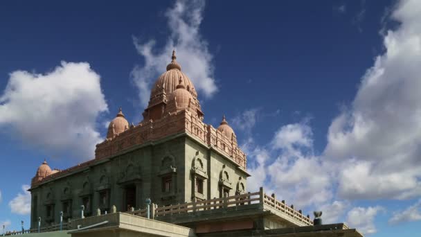 Swami vivekananda Memorial, mandapam, kanyakumari, tamilnadu, indien — Stockvideo