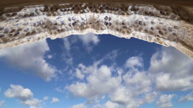 alhambra, granada, İspanya (Endülüs) İslam tarzı kemerler