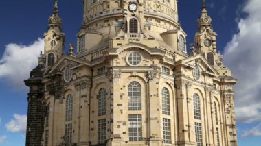 Lutheran Kilisesi Dresden, Almanya Dresden Frauenkirche (kelimenin tam anlamıyla kilise Our Lady) olduğunu