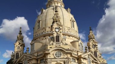 Lutheran Kilisesi Dresden, Almanya Dresden Frauenkirche (kelimenin tam anlamıyla kilise Our Lady) olduğunu