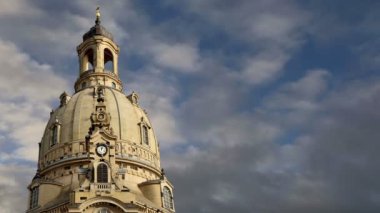 Lutheran Kilisesi Dresden, Almanya Dresden Frauenkirche (kelimenin tam anlamıyla kilise Our Lady) olduğunu