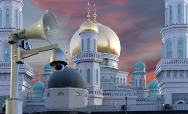 Moskova katedral cami, Rusya - Moskova'da ana Camii