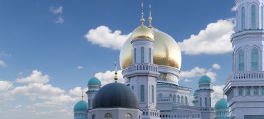 Moskova katedral cami, Rusya - Moskova'da ana Camii