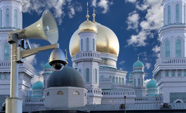 Moskova katedral cami, Rusya - Moskova'da ana Camii