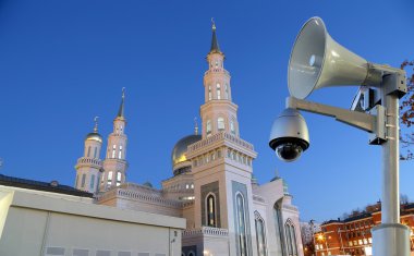 Moskova katedral cami, Rusya... ana cami Moskova'da