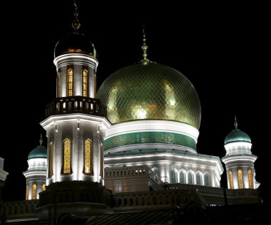 Moskova katedral cami, Rusya... ana cami Moskova'da