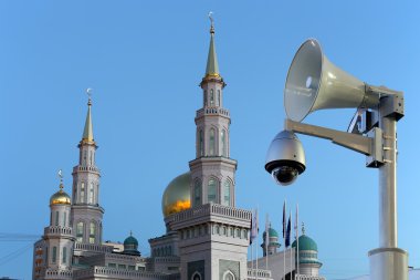 Moskova katedral cami, Rusya... ana cami Moskova'da