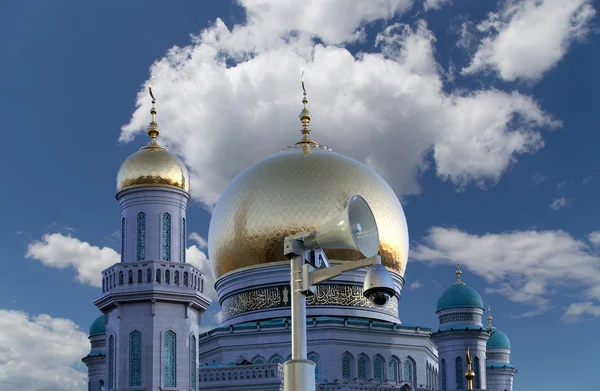 Katedrála mešita, Moskva - hlavní mešita v Moskvě — Stock fotografie