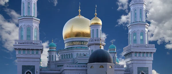 Moskauer kathedrale moschee, russland - die wichtigste moschee in moskau — Stockfoto